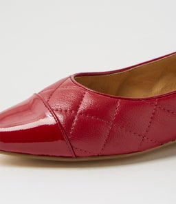 SORBY TO DK RED PATENT LEATHER