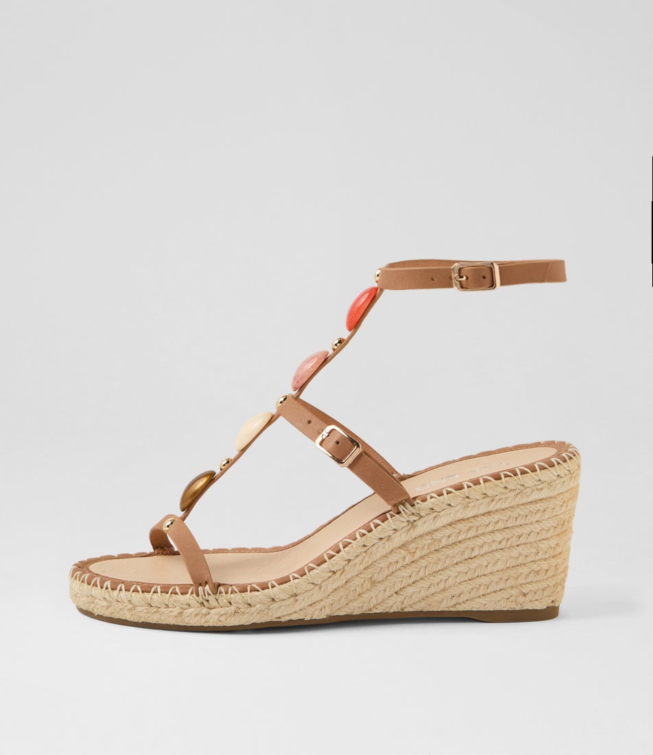 Gepps Tan Multi Leather Sandals Gepps Tan Multi Leather Sandals