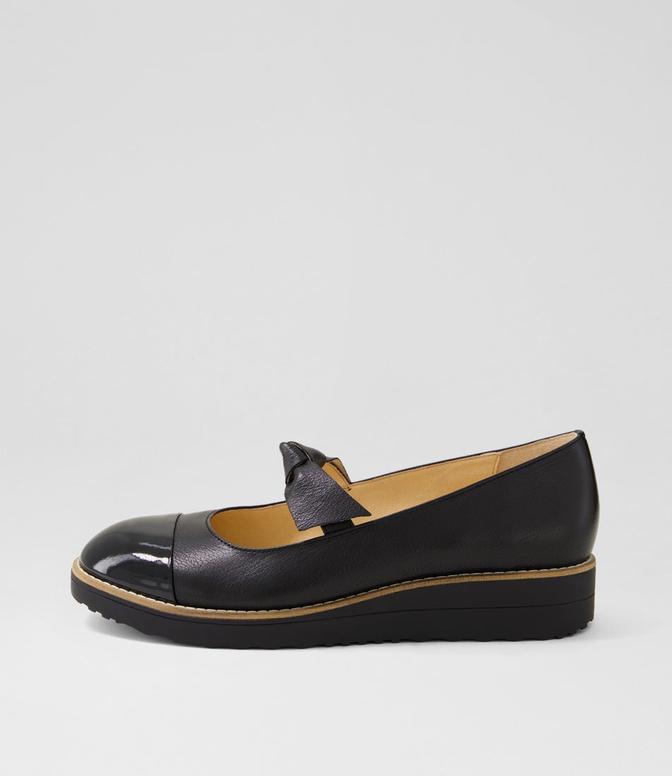 Ovello Black Patent Leather Ballet Flats Ovello Black Patent Leather Ballet Flats