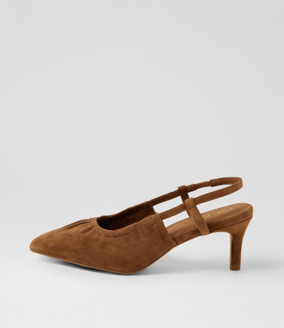 Correna Nutmeg Suede Heels