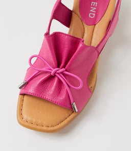 FRANNA TO FUCHSIA LEATHER