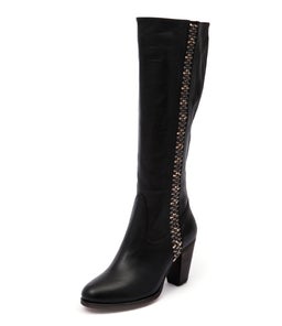WISP BLACK METAL LEATHER