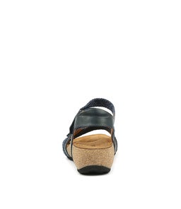 TRULIE NAVY LEATHER