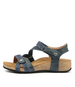 TRULIE NAVY LEATHER