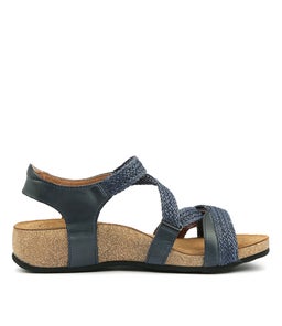TRULIE NAVY LEATHER