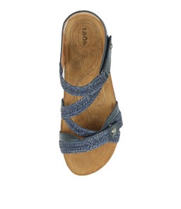 TRULIE NAVY LEATHER