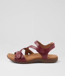 BIG TIME TS CRANBERRY LEATHER