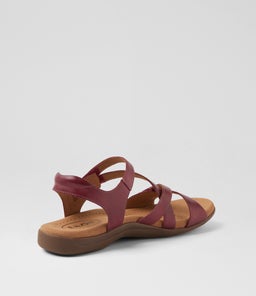 BIG TIME TS CRANBERRY LEATHER