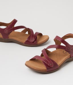 BIG TIME TS CRANBERRY LEATHER