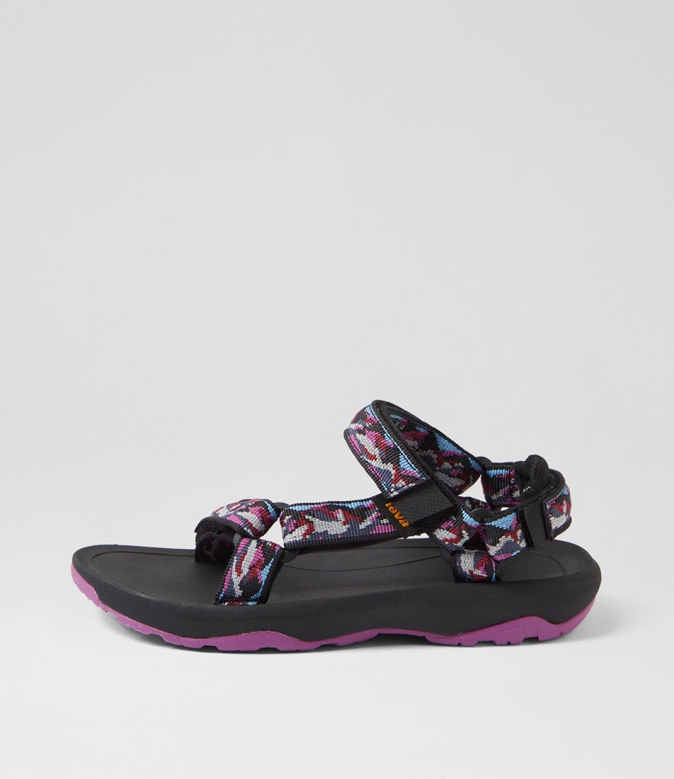 Hurricane Xlt 2 Junior Mosaic Blue Purple Fabric Sandals Hurricane Xlt 2 Junior Mosaic Blue Purple Fabric Sandals