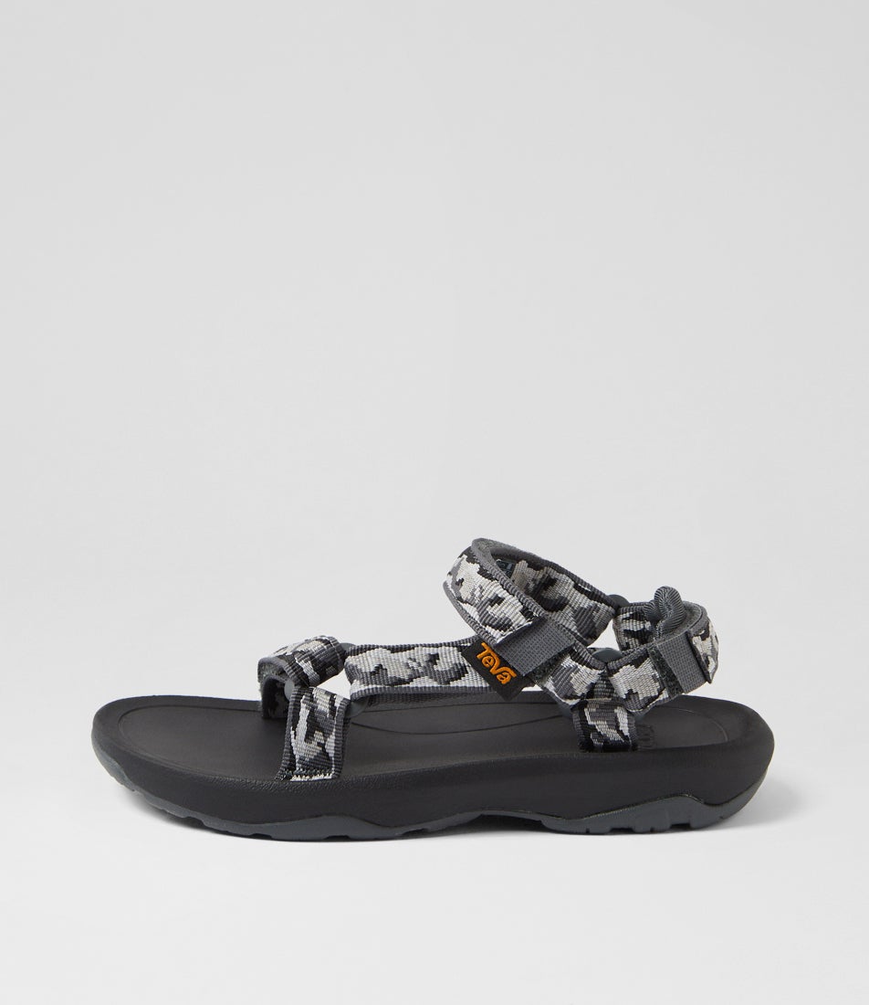 Hurricane Xlt 2 Junior Mosaic Grey Black Fabric Sandals