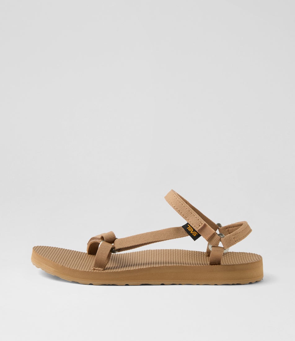 W Original Universal Slim Tigers Eye Fabric Sandals