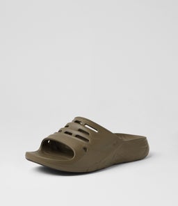 M APRETRAIL SLIDE TV DK OLIVE SMOOTH