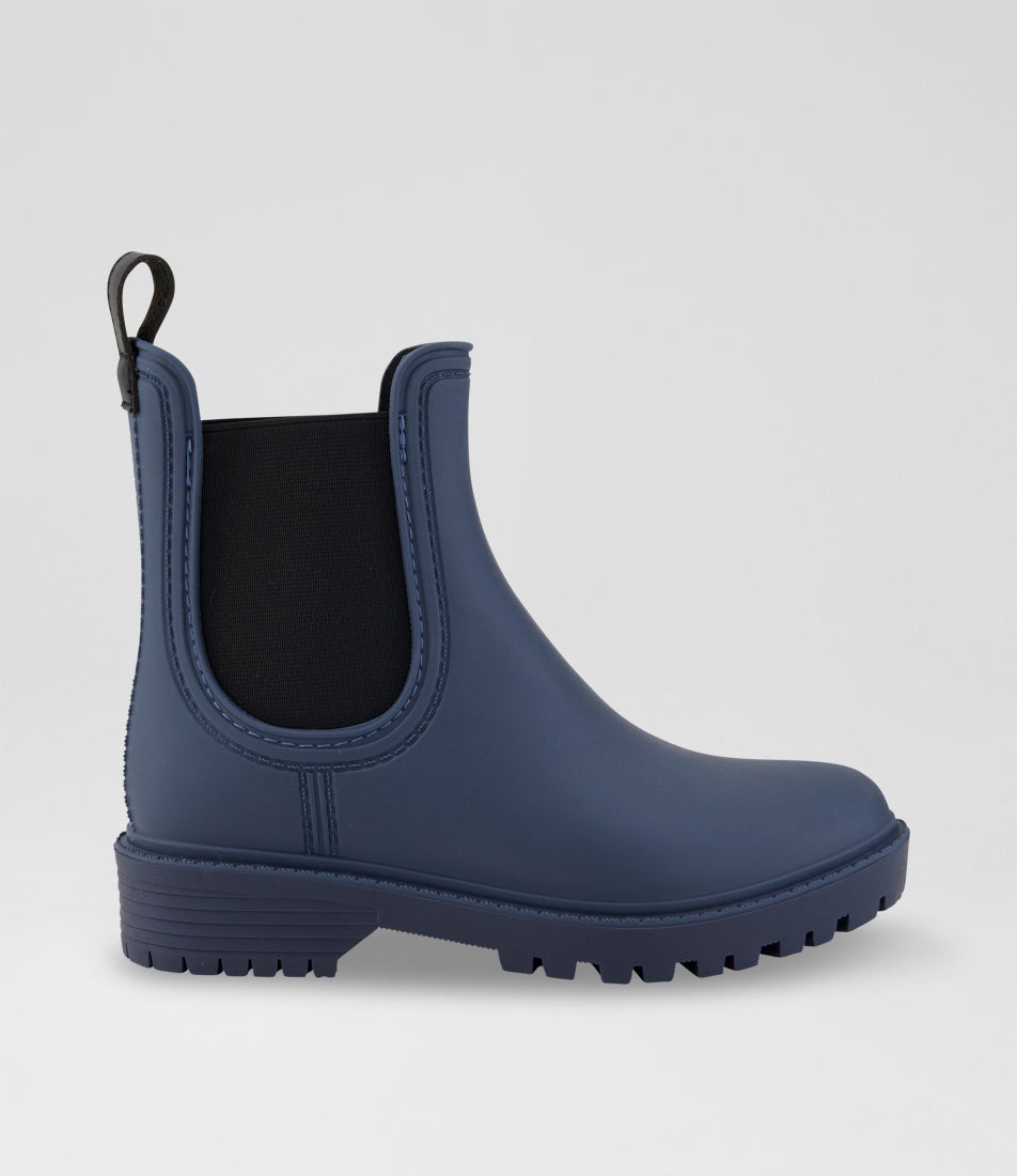 Charlie Junior Midnight Navy Black Chelsea Boots Charlie Junior Midnight Navy Black Chelsea Boots