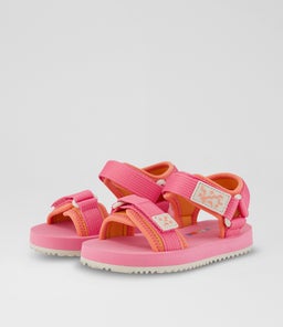BILLIE BEACH TDLR TY PINK NEOPRENE