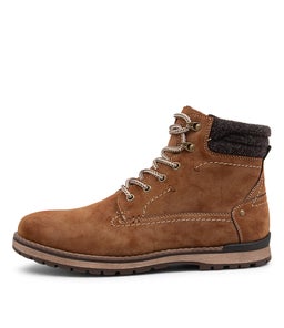 THATCHER UN TAN NUBUCK PU