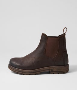 BRAZEN UN BROWN SUEDE