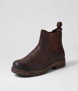 BRAZEN UN BROWN SUEDE