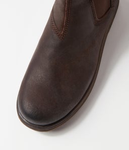 BRAZEN UN BROWN SUEDE