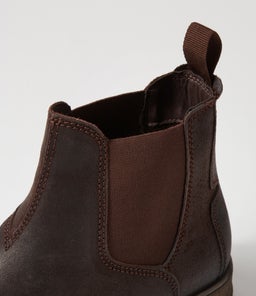 BRAZEN UN BROWN SUEDE