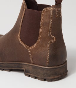 BRAZEN UN TAUPE SUEDE