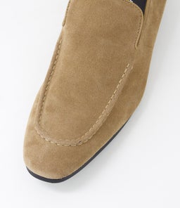 GRESHAY UN TAUPE SUEDE