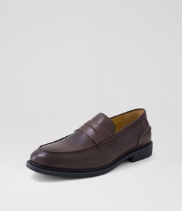 COX UN BROWN LEATHER