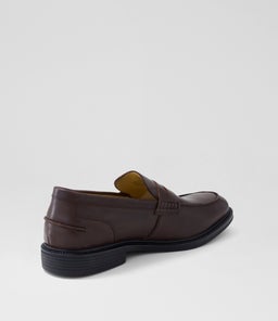 COX UN BROWN LEATHER