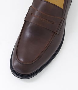 COX UN BROWN LEATHER