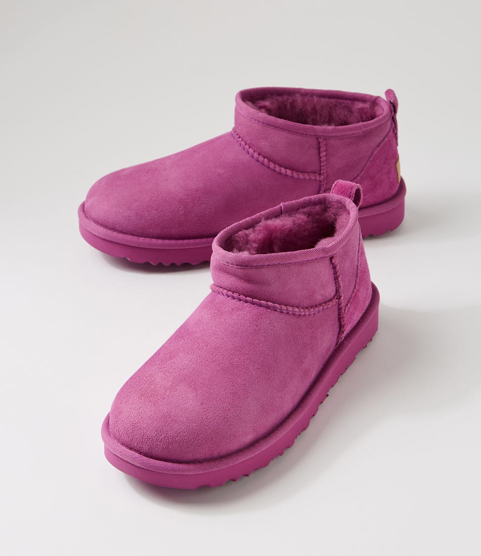Ultra Mini Mangosteen Sheepskin Slippers