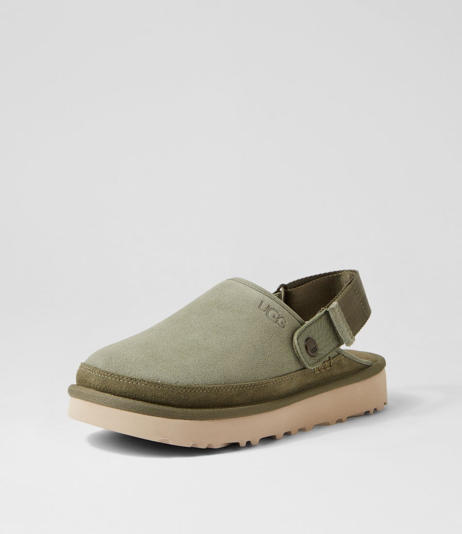 Goldencoast Clog-Uu-Shaded Clover-Suede