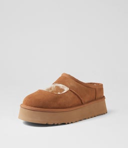 BEA MARY JANE UU CHESTNUT SUEDE