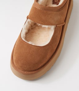 BEA MARY JANE UU CHESTNUT SUEDE