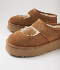 BEA MARY JANE UU CHESTNUT SUEDE