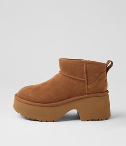 ULTRA MINI NEW HEIGHTS UU CHESTNUT SUEDE