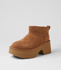 ULTRA MINI NEW HEIGHTS UU CHESTNUT SUEDE
