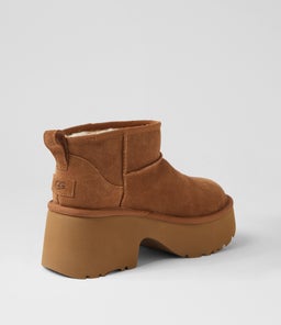 ULTRA MINI NEW HEIGHTS UU CHESTNUT SUEDE