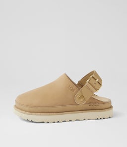 GOLDENSTAR VILLA CLOG UU MUSTARD SEED NUBUCK