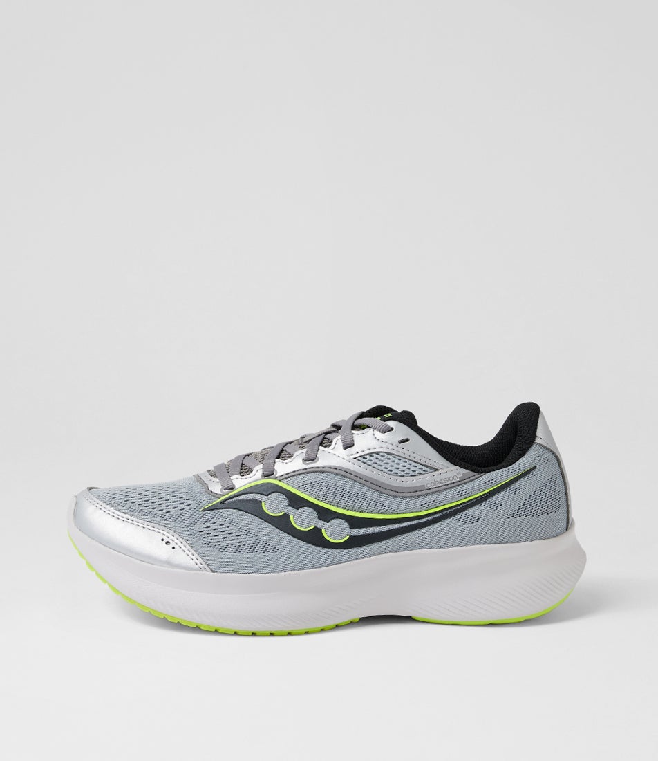Cohesion 18 M Silver Citron Mesh Sneakers