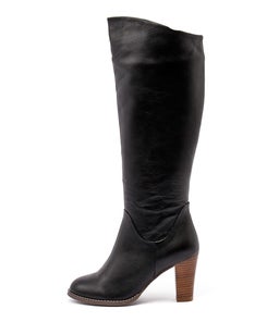 MATESA BLACK LEATHER