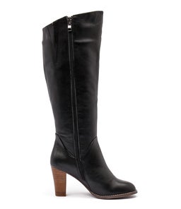 MATESA BLACK LEATHER