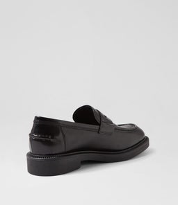 ALEX W VB BLACK LEATHER