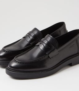 ALEX W VB BLACK LEATHER