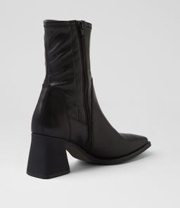 HEDDA BOOT VB BLACK STRETCH LEATHER