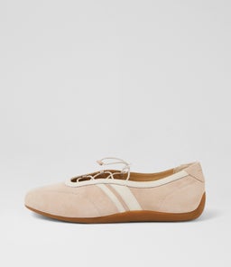 HOLLIE BALLET VB OFF WHITE SUEDE