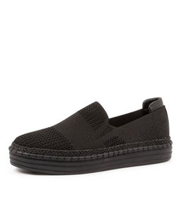 QUEEN VE BLACK BLACK SOLE KNIT