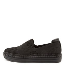 QUEEN VE BLACK BLACK SOLE KNIT