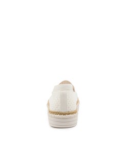 QUEEN VE WHITE KNIT