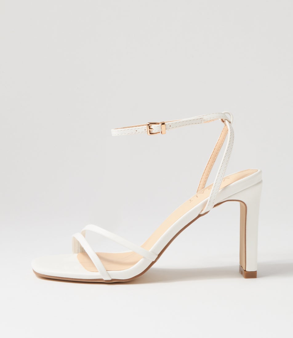 Kimmy White Sandals
