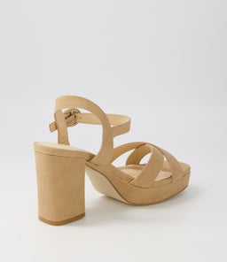 HEPPELL VE BEIGE NUBUCK PU